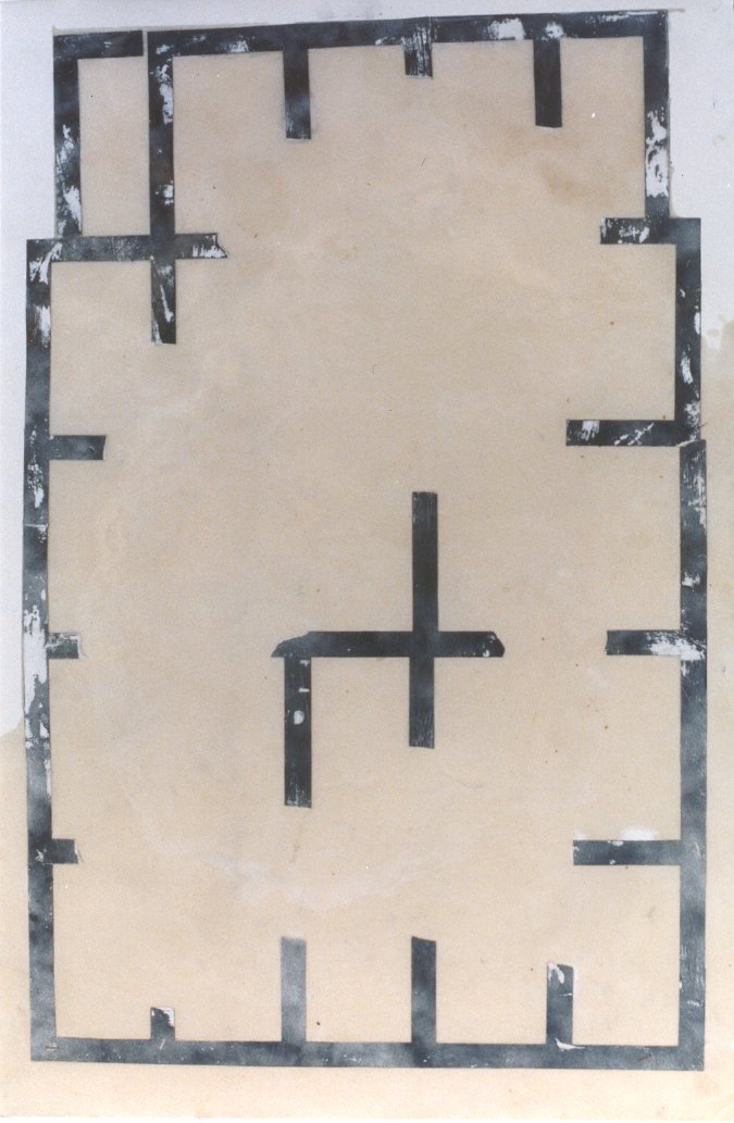 105 x 70 SERIE POMPEIA LINDES tec mixta paper